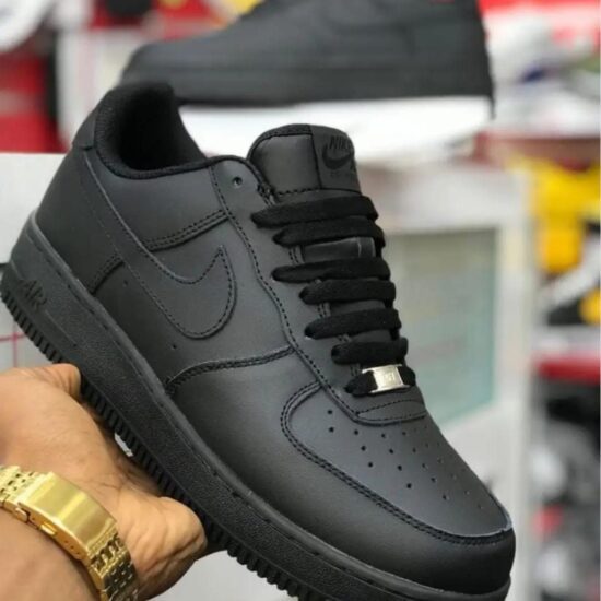 Nike Airforce 1 low Sneakers - Black Double Sole