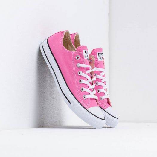 Converse Pink Canvas Sneakers - Classic Style