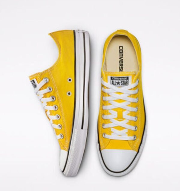 Converse Yellow Canvas Sneakers - Classic Style
