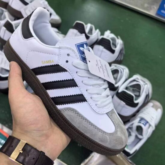 Adidas Samba Sneakers (White/Black)