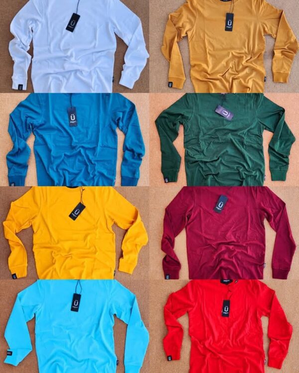Long-sleeve sweatshirts